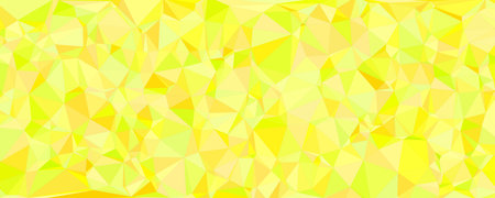 Bright Abstract Yellow Polygonal Background Full of Energy and Lightのイラスト素材