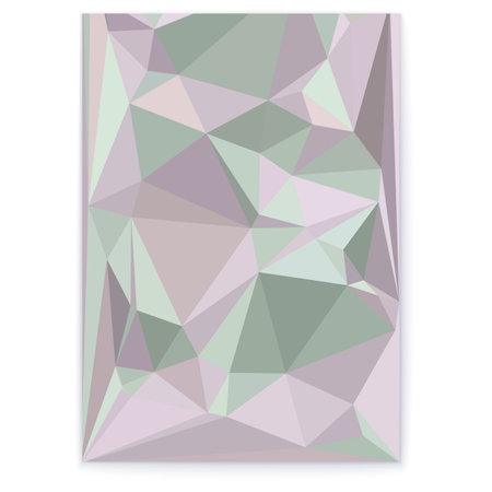 Abstract Geometric Pattern Featuring Soft Pastel Colors with Vibrant Visual Appealのイラスト素材