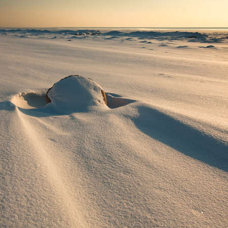 sea in winter