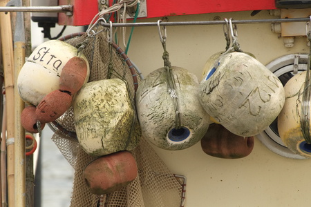 Buoys for fishingの写真素材