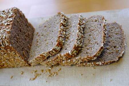 Sliced bread from the bakerの写真素材