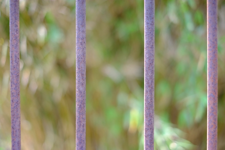 Behind bars - locked away