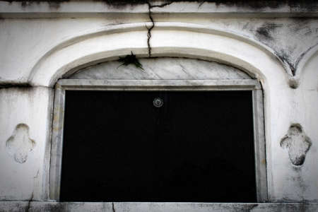 dark  mysterious black unmarked tombstone background