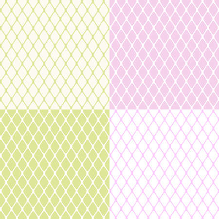 Vintage background in shabby chic style as rhombus pattern for your decoration.のイラスト素材