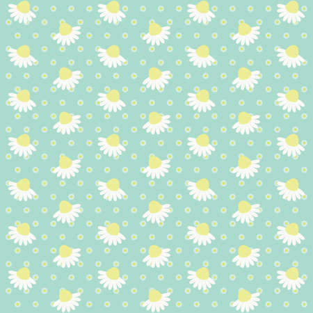 Cute vintage shabby chic floral background for your decorationのイラスト素材
