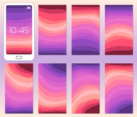 UI UX Design, abstract concept multicolored blend background with a color vibrant curve line...