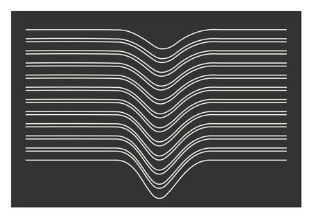 Trendy abstract aesthetic creative minimalist artistic geometric composition