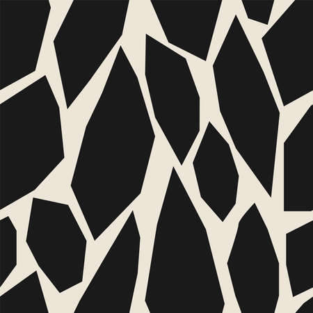 Trendy minimalist seamless pattern with abstract creative hand drawn compositionのイラスト素材