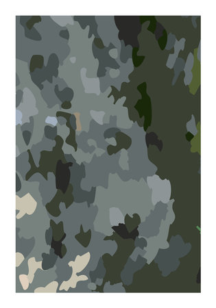 Minimalist aesthetic abstract trendy background templateのイラスト素材