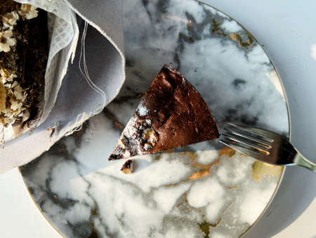 Brownie, cake, dessert, snack, chocolate