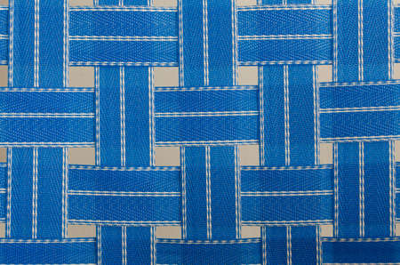 blue plastic fiber fabric