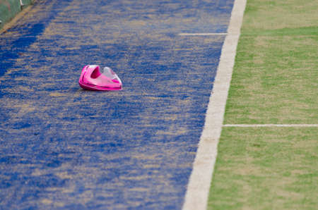 hochey synthetic court backgroundの写真素材