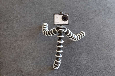sports camera with gorilla tripod