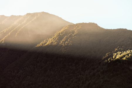 Highland between Tasch and Zermatt, Valais in Switzerland.の写真素材
