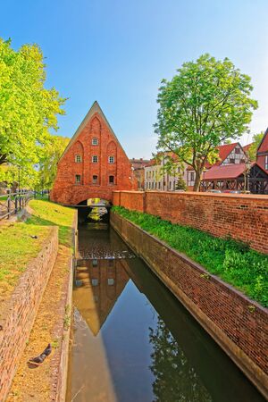 Little Brick Mill Gdansk, Polandの写真素材