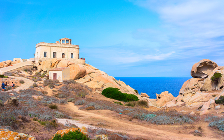 Capo Testa, Santa Teresa Gallura, Sardinia, Italyの写真素材