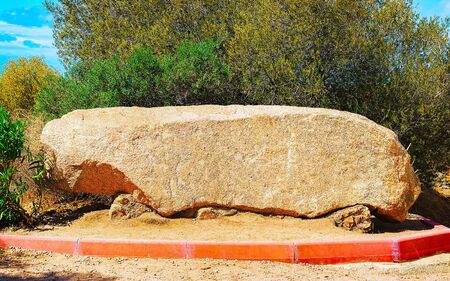 Stone in Sardinia, Italyの写真素材