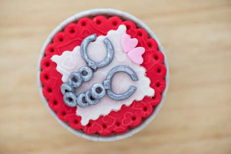 SWAT Theme Cup Cake