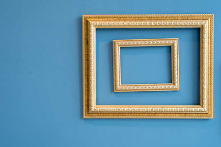 vintage golden picture frame