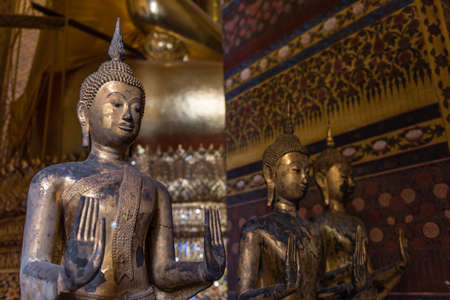 golden buddha imageの写真素材