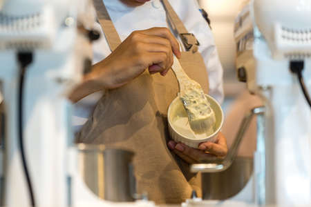 buttering souffle cupの写真素材