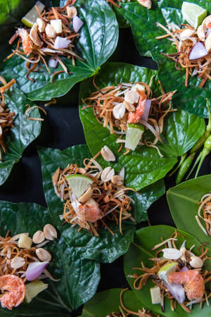 traditional thai snackの写真素材