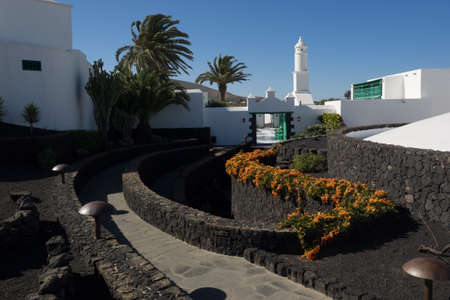 Museo del Campesino (Peasant Museum) in the village of Mozaga in Lanzarote. Canary islandの写真素材