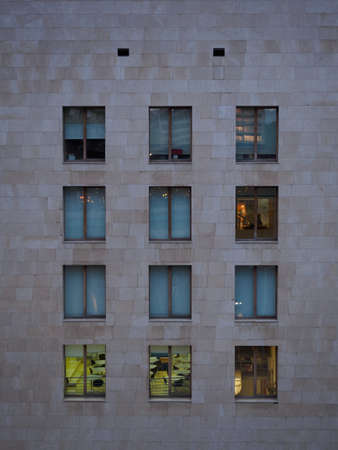 Guggenheim Museum during the sunset, view from La salve bridge