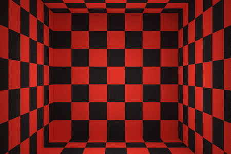 3d rendering of an abstract squares cube backgroundの写真素材