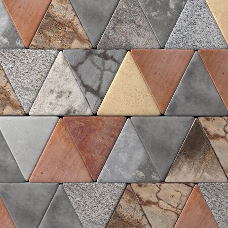 3d rendering of a close-up of rhombus pavement.