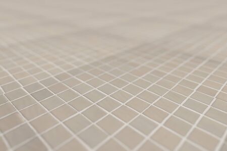3d rendering of a close-up of light ceramic glazed tileの写真素材