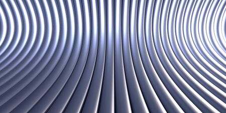 3d rendering of an abstract 3d composition with some metallic bars