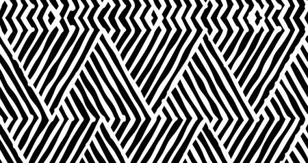 hand drawn black and white ink striped seamless background seamless, black, white, drawn, hand, striped, ink, texture, pattern, abstractの写真素材