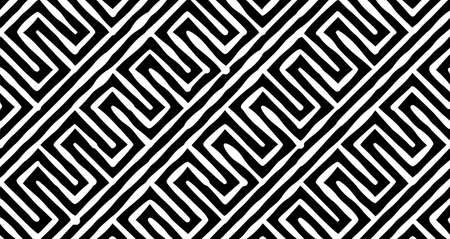 hand drawn striped seamless pattern with background seamless, black, drawn, pattern, striped, hand, abstract, texture, fabric, decorationの写真素材