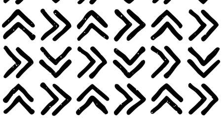 hand drawn style ethnic seamless pattern abstract background seamless, black, abstract, ethnic, style, hand, drawn, pattern, geometric, textureの写真素材