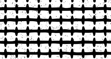 hand drawn style ethnic seamless pattern abstract background seamless, black, abstract, ethnic, style, hand, drawn, pattern, geometric, textureの写真素材