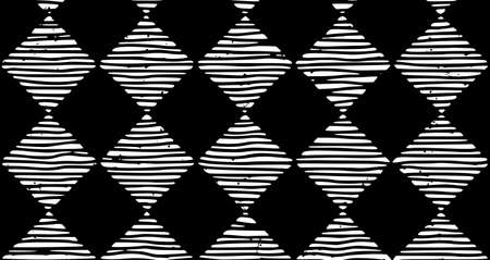 hand drawn seamless repeating pattern with background seamless, black, pattern, background, hand, repeating, texture, drawn, graphic, lineの写真素材