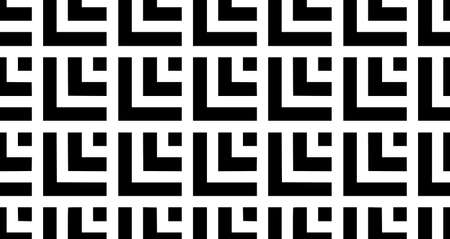 seamless lines mosaic pattern modern stylish background seamless, black, lattice, pattern, stylish, modern, lines, mosaic, tile, graphicの写真素材