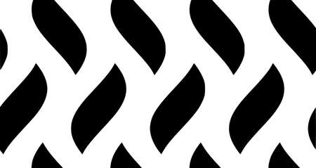 seamless black and white hand drawn wavy background seamless, black, drawn, white, hand, wavy, abstract, pattern, texture, decorationの写真素材