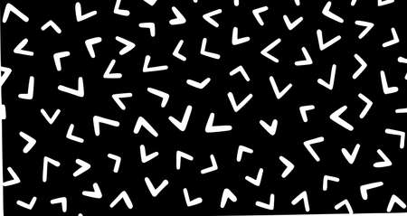 seamless abstract geometric pattern in retro background pattern, seamless, retro, style80s, black, abstract, geometric, memphis, texture, designの写真素材
