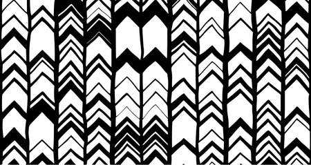 seamless hand drawn style chevron pattern in background pattern, chevron, seamless, hand, drawn, style, abstract, black, graphic, vectorの写真素材