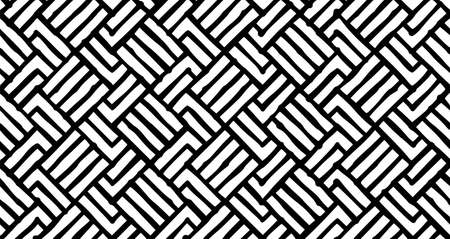 seamless abstract hand drawn pattern background seamless, black, abstract, drawn, hand, pattern, texture, design, geometric, fabricの写真素材