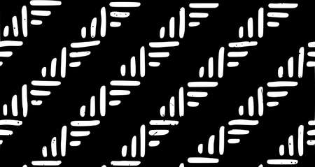 seamless geometric doodle lines pattern in black background stripe, pattern, seamless, line, black, doodle, geometric, lines, drawn, whiteの写真素材