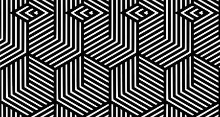 seamless pattern modern stylish abstract texture background seamless, lattice, black, pattern, texture, abstract, modern, stylish, geometric, vectorの写真素材