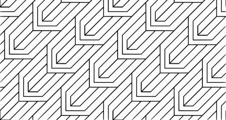 seamless pattern modern stylish abstract texture background seamless, lattice, black, pattern, texture, abstract, modern, stylish, geometric, vectorの写真素材