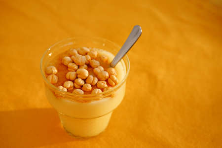 Boza or bosa, traditional fermented Turkish beverage