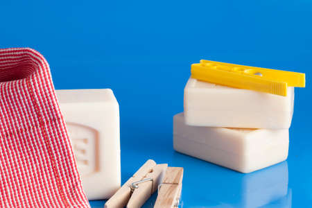 soap, clothes and laundryの写真素材