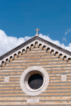 church of Sant 'Agnese in Montepulcianoの写真素材