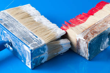 paint brushesの写真素材