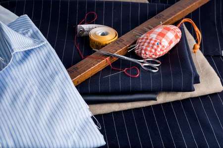 basted dress tailoredの写真素材